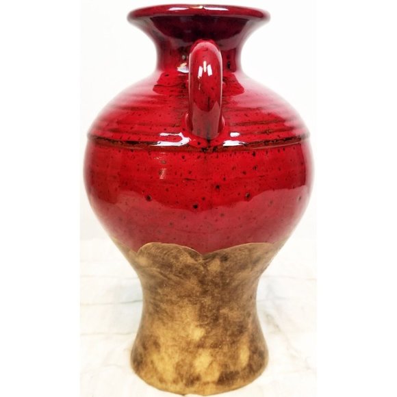 Southern Living Home Olive Jar Trio Red Vase Brown Greek Italian Mediterranean - Picture 7 of 12